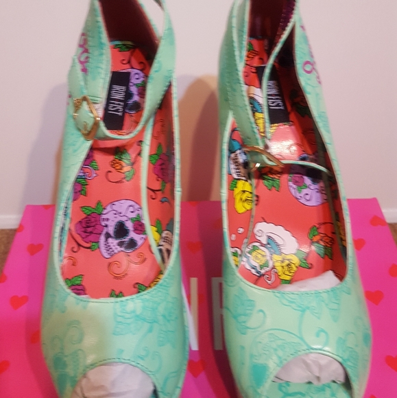 Iron Fist Sweet Tooth Peeptoe Wedges - Picture 6 of 15